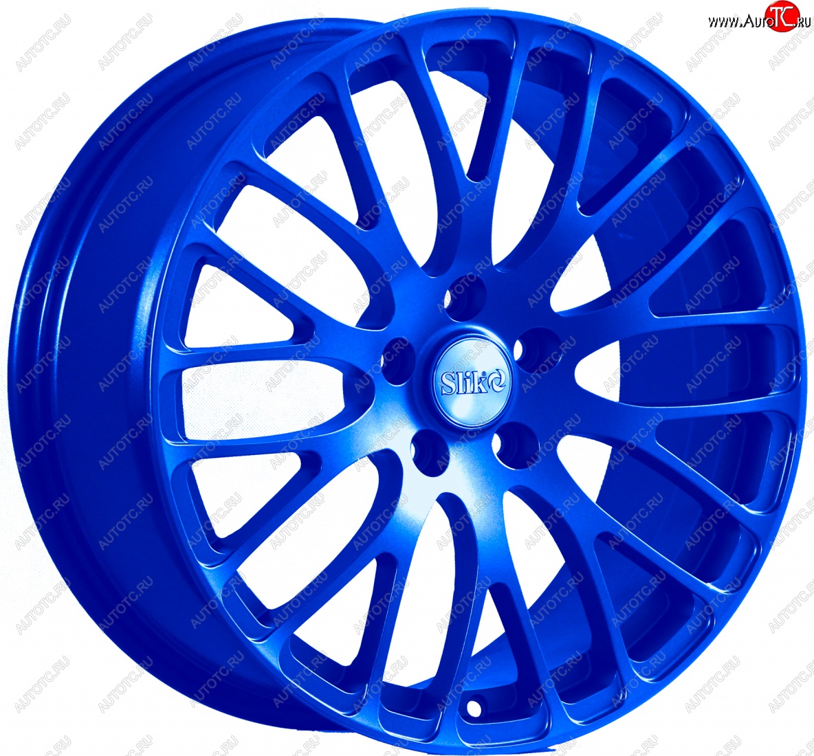 22 299 р. Кованый диск Slik Classic L-813 8.0x18   (Candy синий (Candy BLUE))  с доставкой в г. Керчь