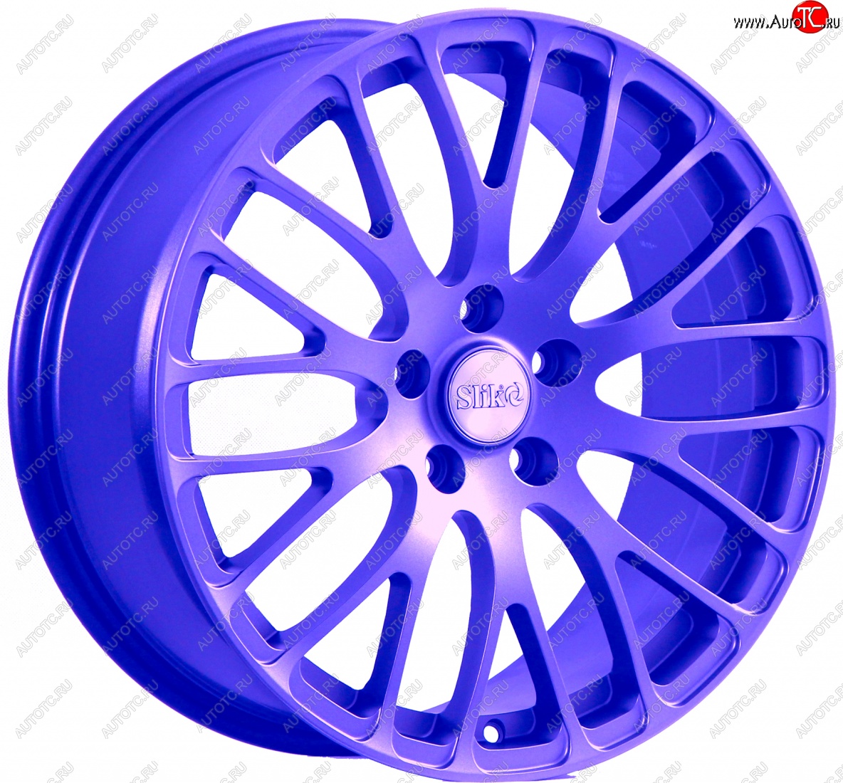 22 299 р. Кованый диск Slik Classic L-813 8.0x18   (Синий (BLUE))  с доставкой в г. Керчь