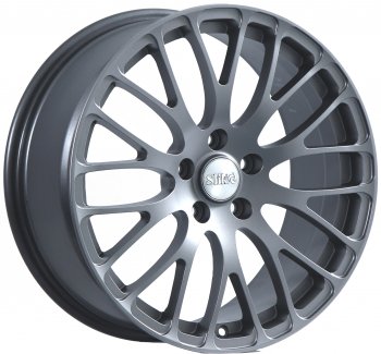 Кованый диск Slik Classic L-813 8.5x18  (Графит глянцевый (GM))