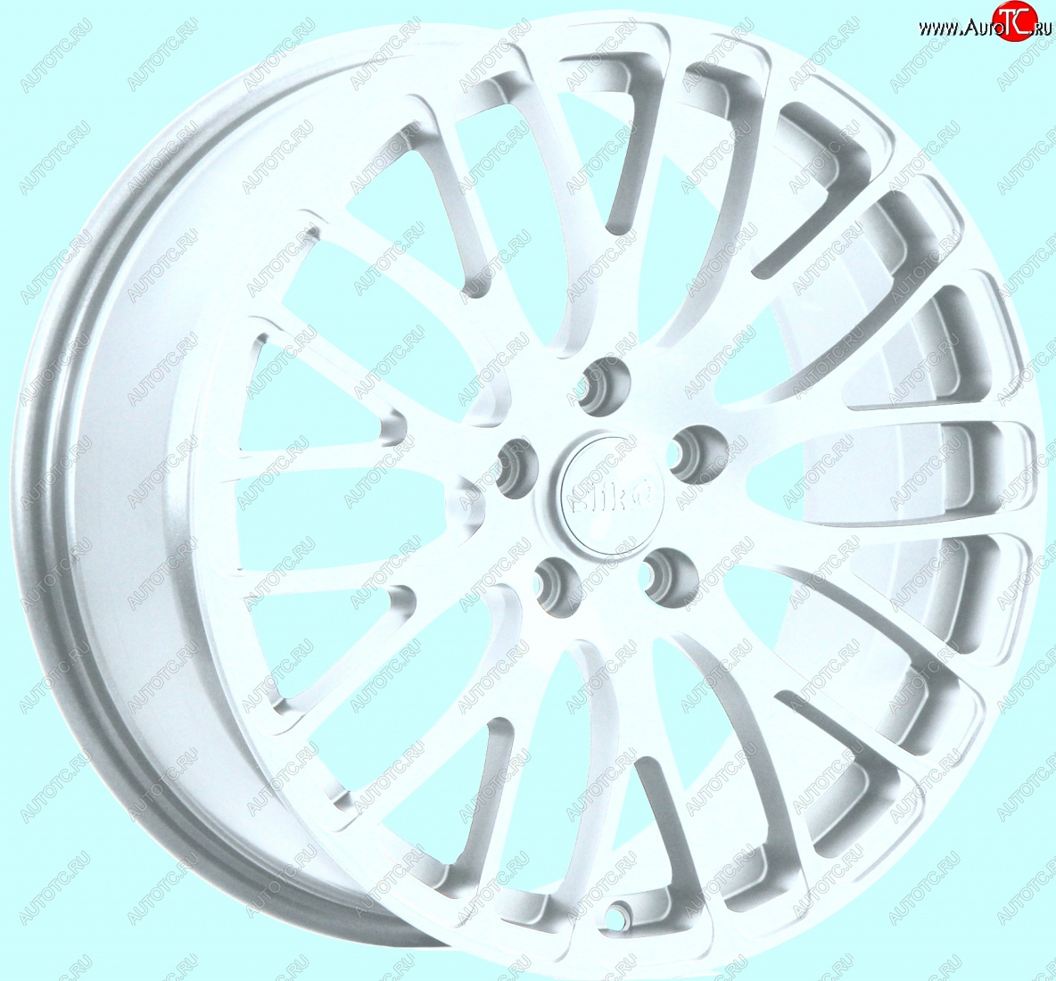 22 299 р. Кованый диск Slik Classic L-813 8.5x18   (Белый (W))  с доставкой в г. Керчь