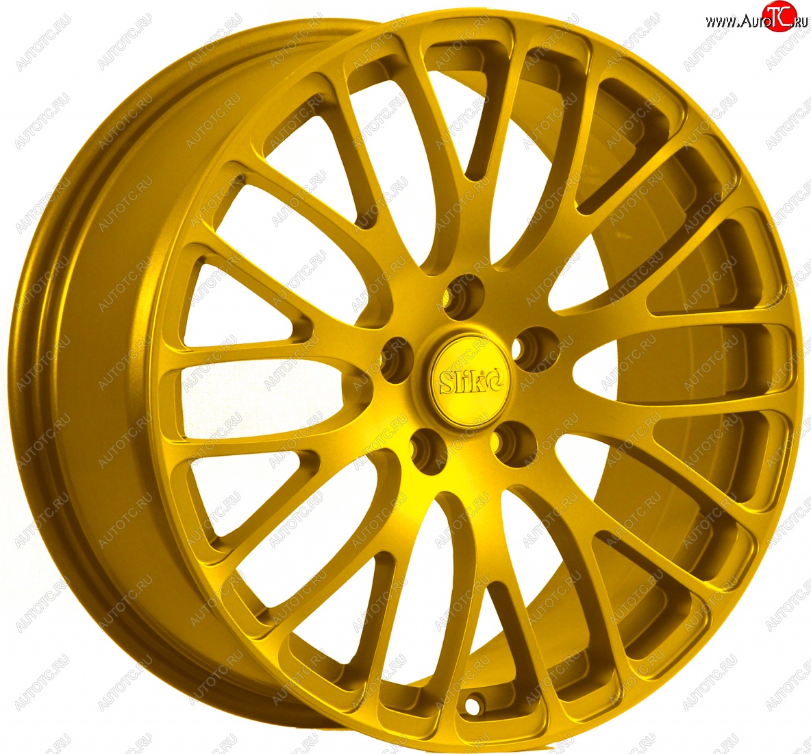 22 299 р. Кованый диск Slik Classic L-813 8.5x18   (Ярко желтый RAL1021 (YELLOW))  с доставкой в г. Керчь