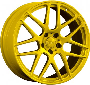 Кованый диск Slik PREMIUM L-815 8.0x18  (Candy ярко-желтый (Candy YELLOW))