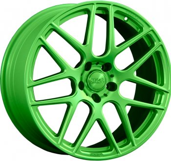 Кованый диск Slik PREMIUM L-815 8.5x18  (RAL 6038 ярко-зеленый (6038))
