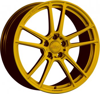 Кованый диск Slik PREMIUM L-817 8.0x18  (Ярко желтый RAL1021 (YELLOW))