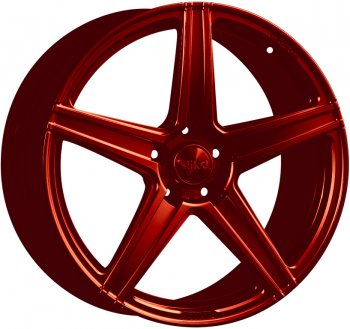 Кованый диск Slik PREMIUM L-819 8.0x18  (Candy красный (Candy RED))
