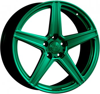 Кованый диск Slik PREMIUM L-819 8.0x18  (Candy изумрудно-зеленый (Candy Green))