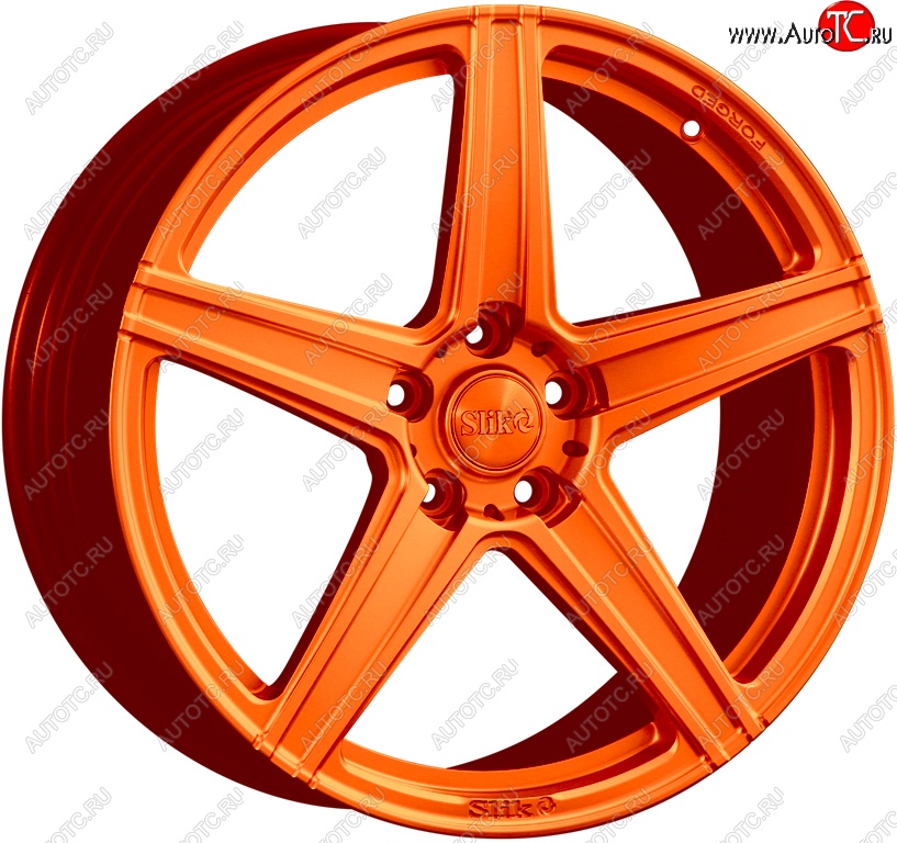 35 499 р. Кованый диск Slik PREMIUM L-819 8.0x18   (Ярко оранжевый (ORANGE))  с доставкой в г. Керчь