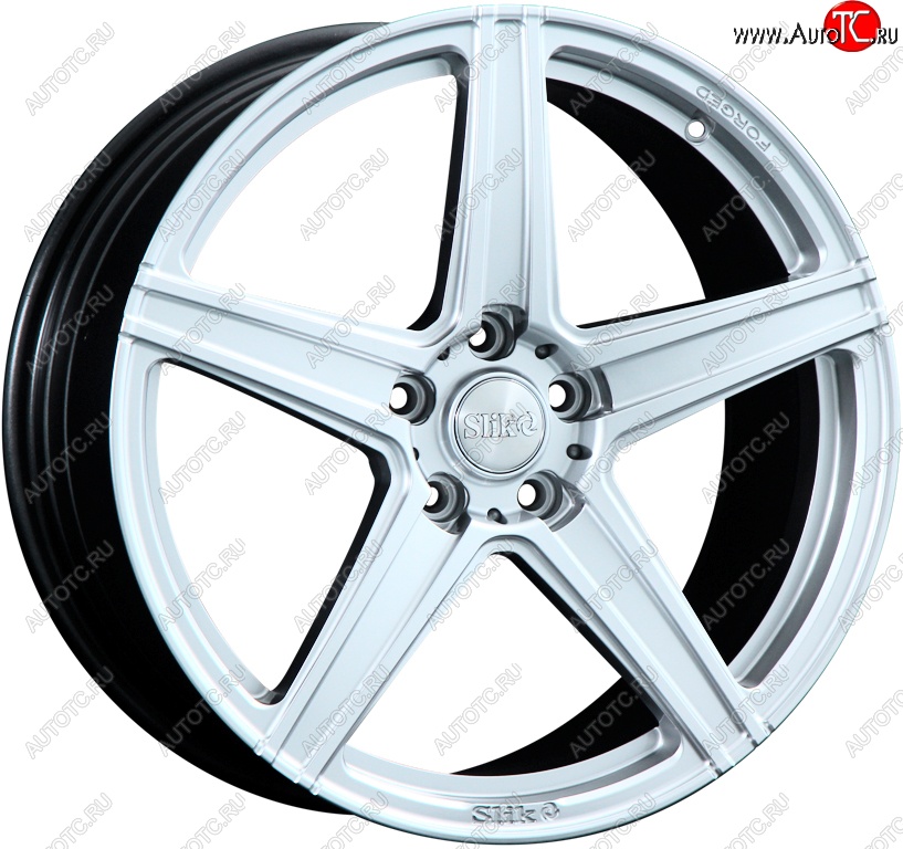 33 199 р. Кованый диск Slik PREMIUM L-819 8.5x18   (Ярко блестящее серебро (HPB))  с доставкой в г. Керчь