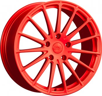 Кованый диск Slik PREMIUM L-823 8.0x18  (RAL 3026 ярко алый (3026))