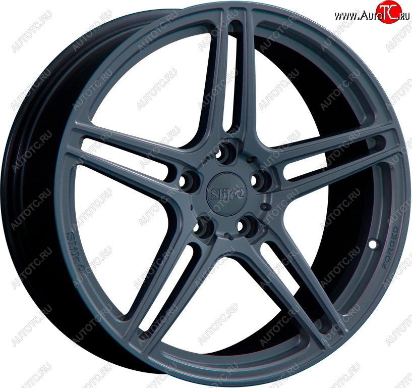 35 499 р. Кованый диск Slik PREMIUM L-824 8.5x18   (Матовый серый титан (TITAN))  с доставкой в г. Керчь