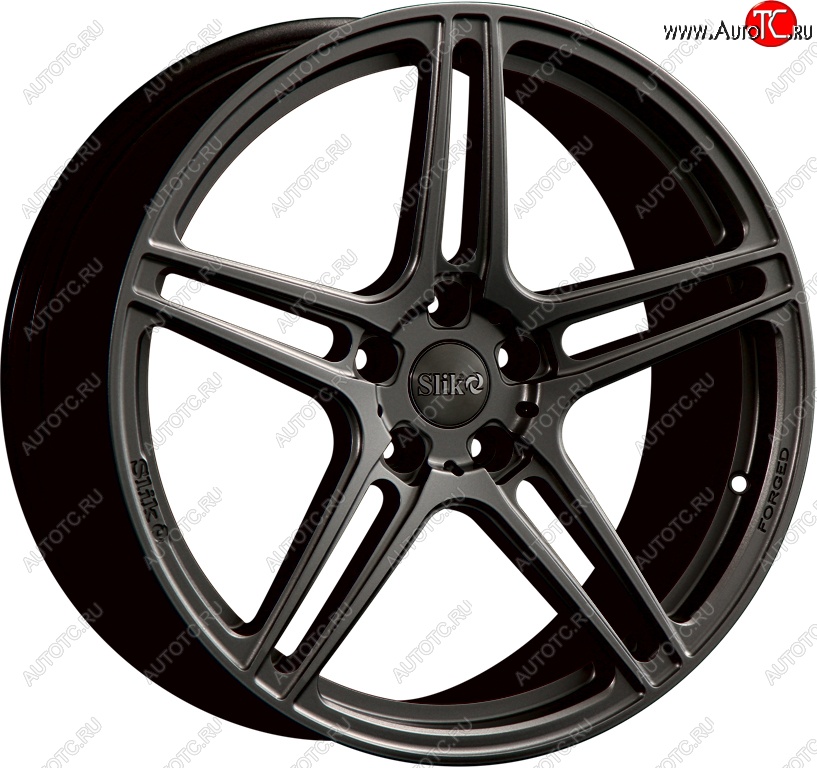 35 499 р. Кованый диск Slik PREMIUM L-824 8.5x18   (Темный хром (DC))  с доставкой в г. Керчь