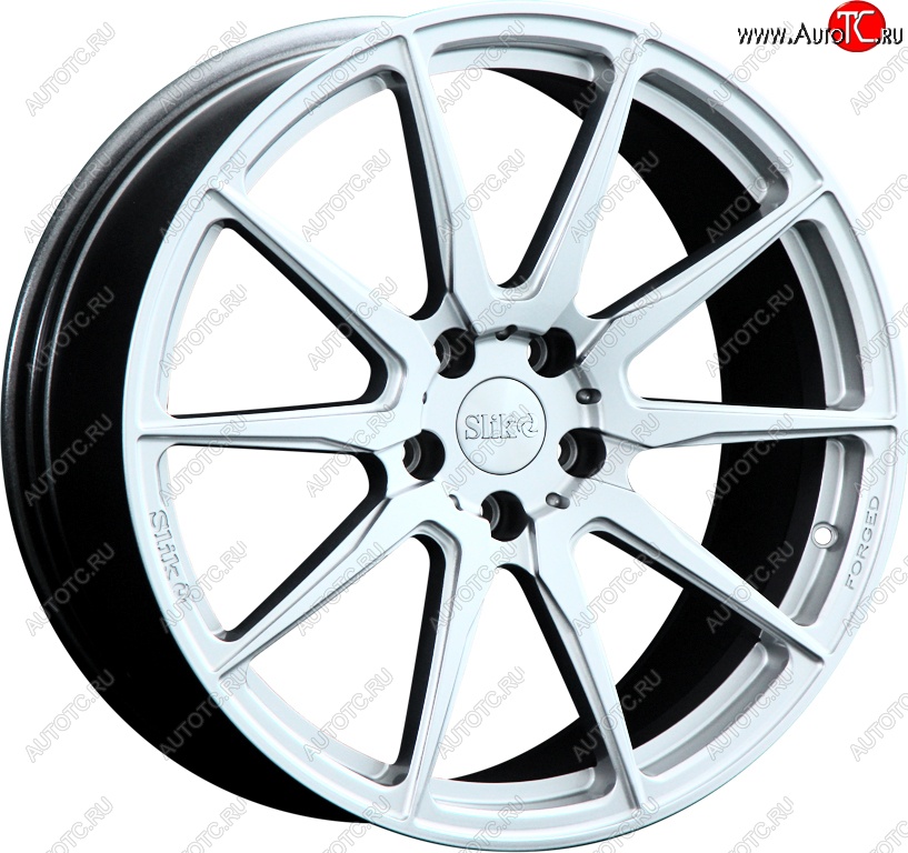 33 199 р. Кованый диск Slik PREMIUM L-826 8.0x18   (Ярко блестящее серебро (HPB))  с доставкой в г. Керчь
