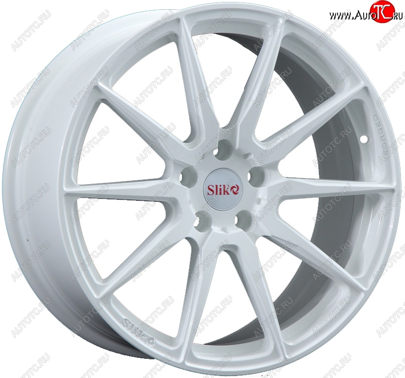 35 499 р. Кованый диск Slik PREMIUM L-826 8.0x18   (Белый (W))  с доставкой в г. Керчь