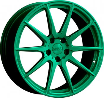 Кованый диск Slik PREMIUM L-826 8.5x18  (Candy изумрудно-зеленый (Candy Green))