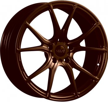 Кованый диск Slik PREMIUM L-827 8.0x18  (Коньячная бронза глянец (BRZCGN))