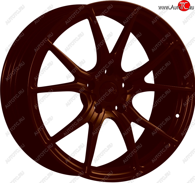 35 499 р. Кованый диск Slik PREMIUM L-827 8.5x18   (Коньячная бронза матовый (MBRZCGN))  с доставкой в г. Керчь