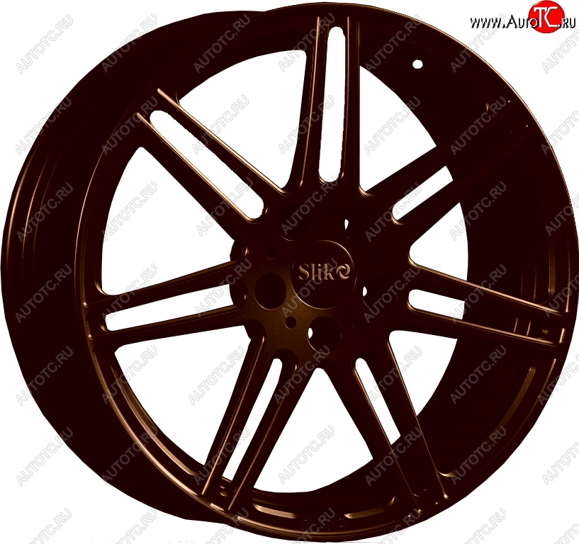 35 499 р. Кованый диск Slik PREMIUM L-828 8.0x18   (Коньячная бронза глянец (BRZCGN))  с доставкой в г. Керчь
