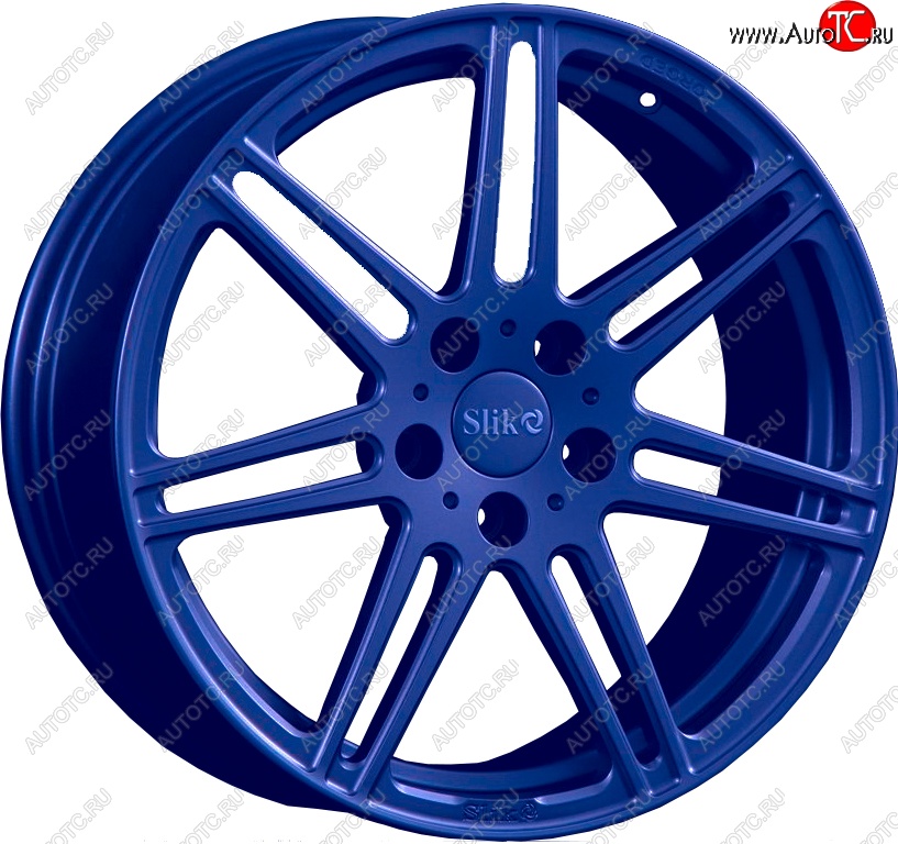35 499 р. Кованый диск Slik PREMIUM L-828 8.0x18   (Синий (BLUE))  с доставкой в г. Керчь