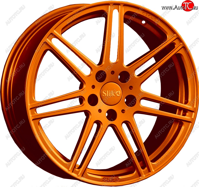 35 499 р. Кованый диск Slik PREMIUM L-828 8.0x18   (Candy медно-оранжевый глянцевый)  с доставкой в г. Керчь