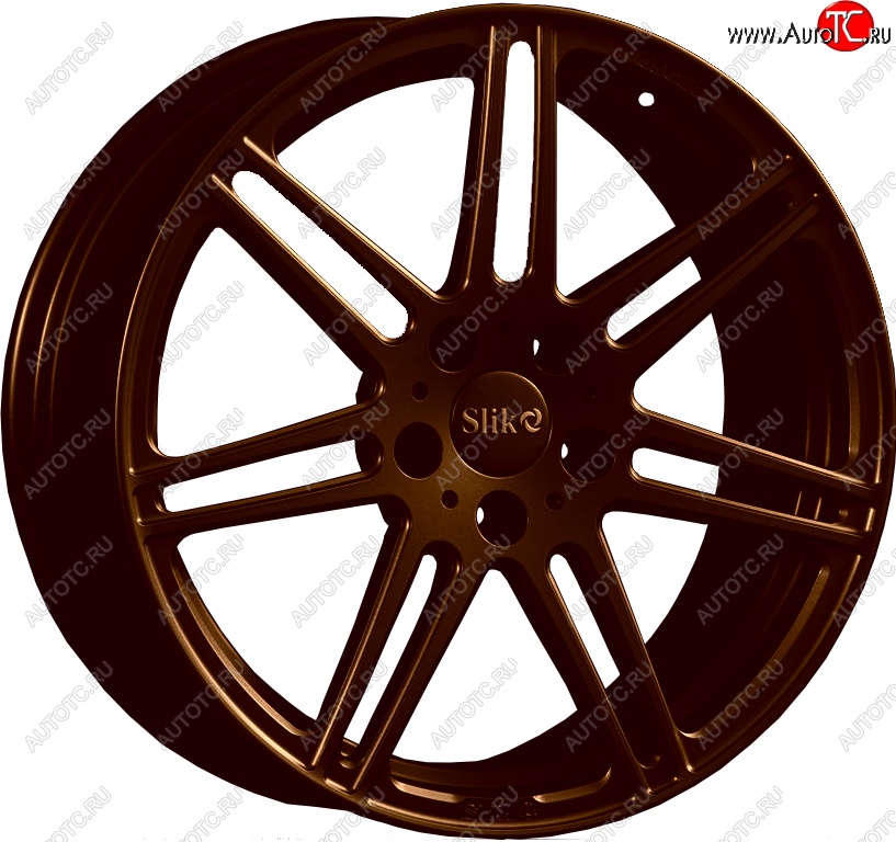35 499 р. Кованый диск Slik PREMIUM L-828 8.0x18   (Коньячная бронза матовый (MBRZCGN))  с доставкой в г. Керчь