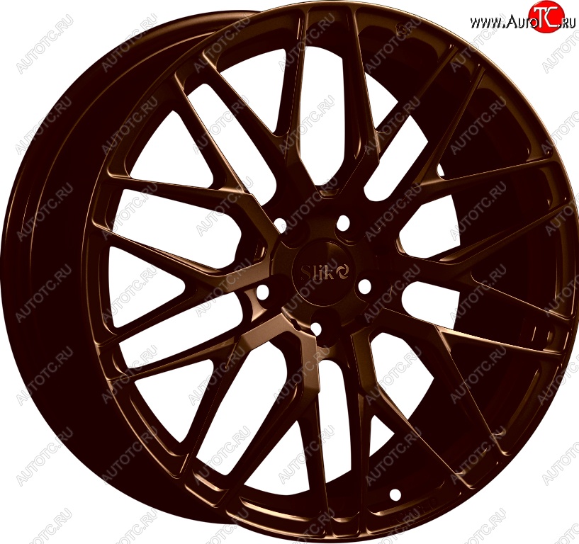35 499 р. Кованый диск Slik PREMIUM L-829 8.0x18   (Коньячная бронза глянец (BRZCGN))  с доставкой в г. Керчь