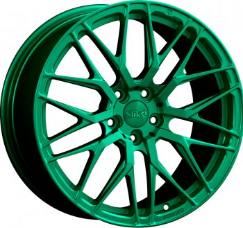 Кованый диск Slik PREMIUM L-829 8.0x18  (Candy изумрудно-зеленый (Candy Green))