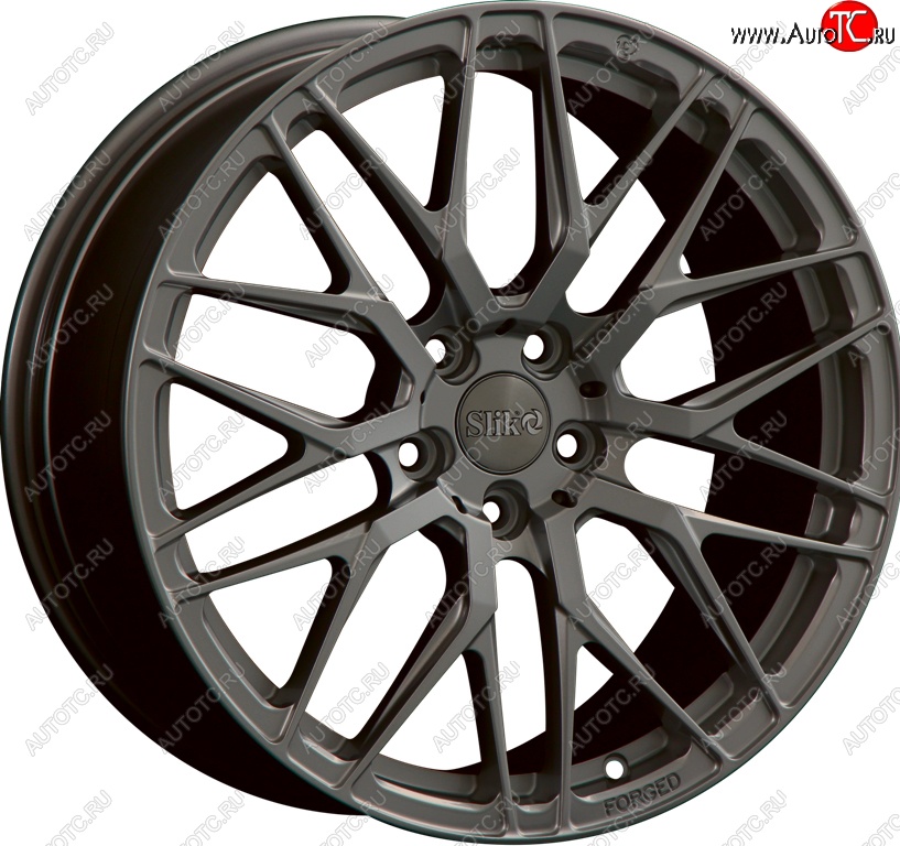 35 499 р. Кованый диск Slik PREMIUM L-829 8.0x18   (Темный хром (DC))  с доставкой в г. Керчь