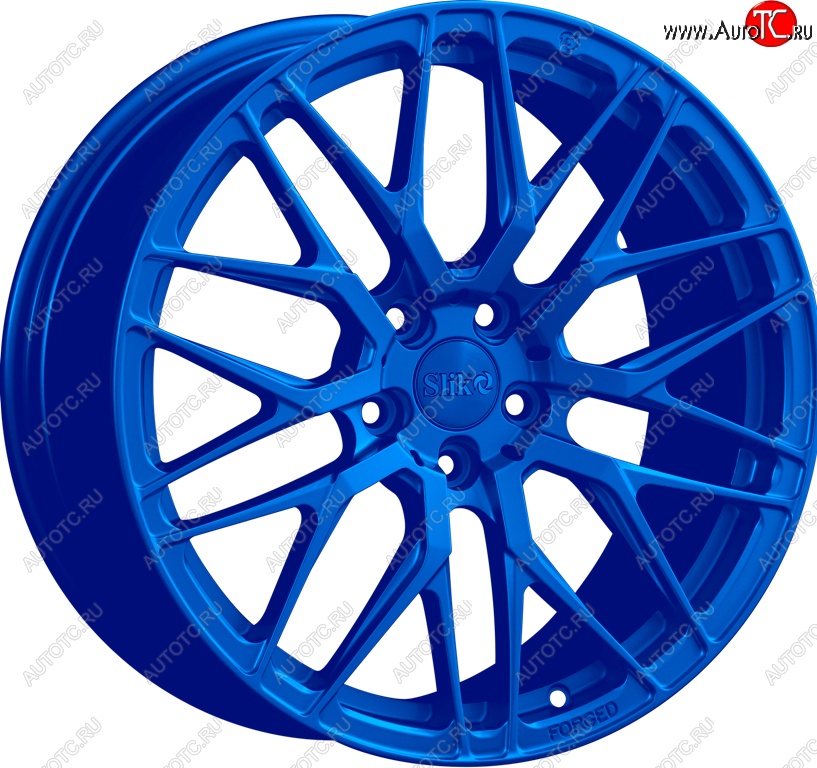 35 499 р. Кованый диск Slik PREMIUM L-829 8.0x18   (Candy синий (Candy BLUE))  с доставкой в г. Керчь