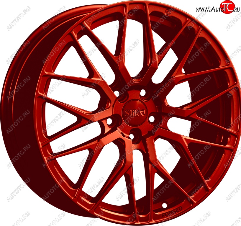 35 499 р. Кованый диск Slik PREMIUM L-829 8.5x18   (Candy красный (Candy RED))  с доставкой в г. Керчь