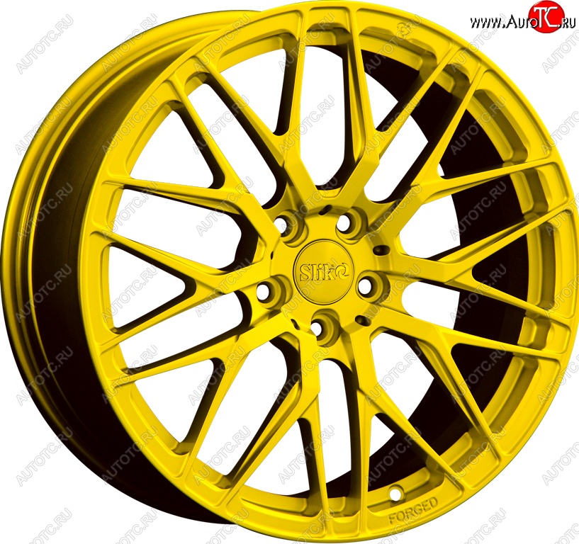 35 499 р. Кованый диск Slik PREMIUM L-829 8.5x18   (Candy ярко-желтый (Candy YELLOW))  с доставкой в г. Керчь