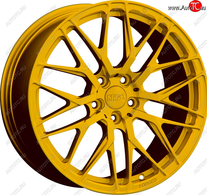 35 499 р. Кованый диск Slik PREMIUM L-829 8.5x18   (Ярко желтый RAL1021 (YELLOW))  с доставкой в г. Керчь