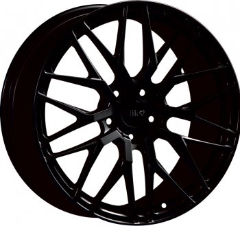 Кованый диск Slik PREMIUM L-829 8.5x18  (Черный глянцевый (BK))