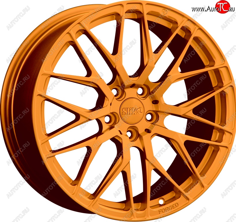 35 499 р. Кованый диск Slik PREMIUM L-829 8.5x18   (Ярко оранжевый (ORANGE))  с доставкой в г. Керчь