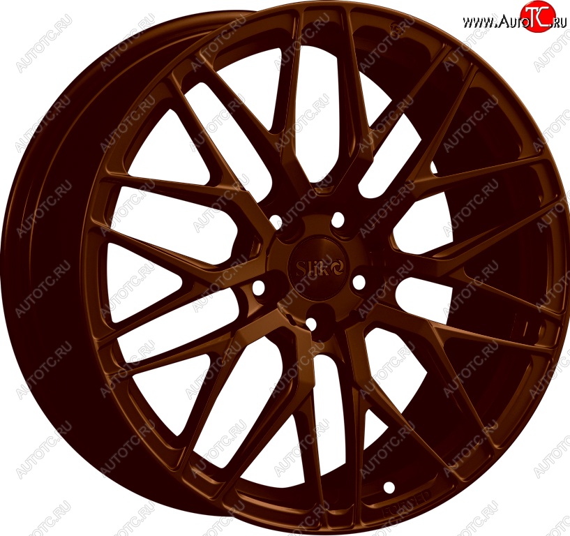 35 499 р. Кованый диск Slik PREMIUM L-829 8.5x18   (Коньячная бронза матовый (MBRZCGN))  с доставкой в г. Керчь