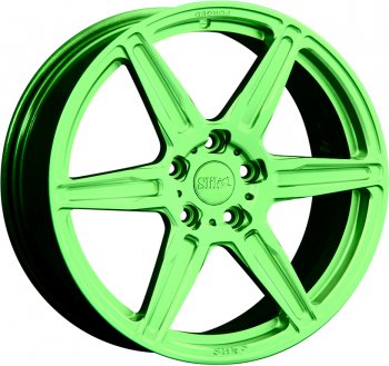 Кованый диск Slik PREMIUM L-831 8.0x18  (RAL 6038 ярко-зеленый (6038))