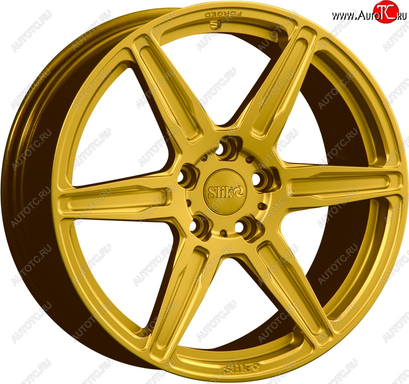 35 499 р. Кованый диск Slik PREMIUM L-831 8.5x18   (Ярко желтый RAL1021 (YELLOW))  с доставкой в г. Керчь