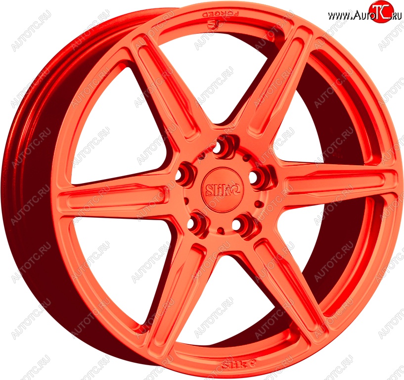 35 499 р. Кованый диск Slik PREMIUM L-831 8.5x18   (RAL 3026 ярко алый (3026))  с доставкой в г. Керчь