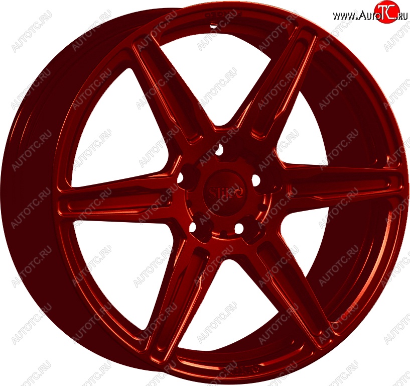 35 499 р. Кованый диск Slik PREMIUM L-831 8.5x18   (Candy красный (Candy RED))  с доставкой в г. Керчь