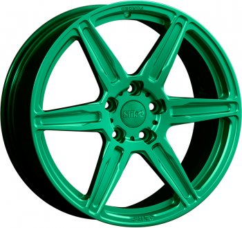 Кованый диск Slik PREMIUM L-831 8.5x18  (Candy изумрудно-зеленый (Candy Green))
