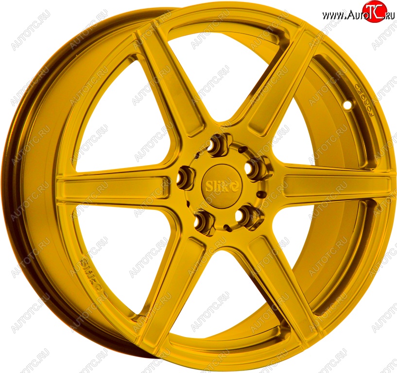 35 499 р. Кованый диск Slik PREMIUM L-832 8.0x18   (Ярко желтый RAL1021 (YELLOW))  с доставкой в г. Керчь