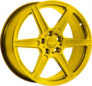 Кованый диск Slik PREMIUM L-832 8.0x18  (Candy ярко-желтый (Candy YELLOW))