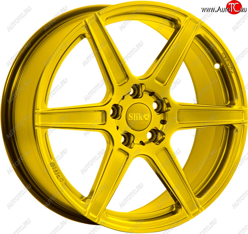 35 499 р. Кованый диск Slik PREMIUM L-832 8.0x18   (Candy ярко-желтый (Candy YELLOW))  с доставкой в г. Керчь