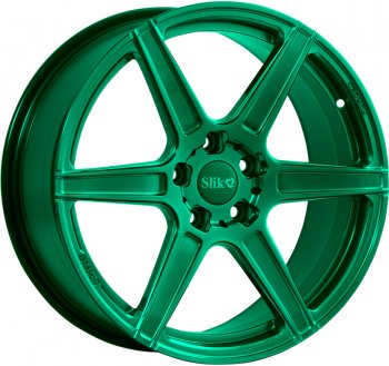 Кованый диск Slik PREMIUM L-832 8.0x18  (Candy изумрудно-зеленый (Candy Green))