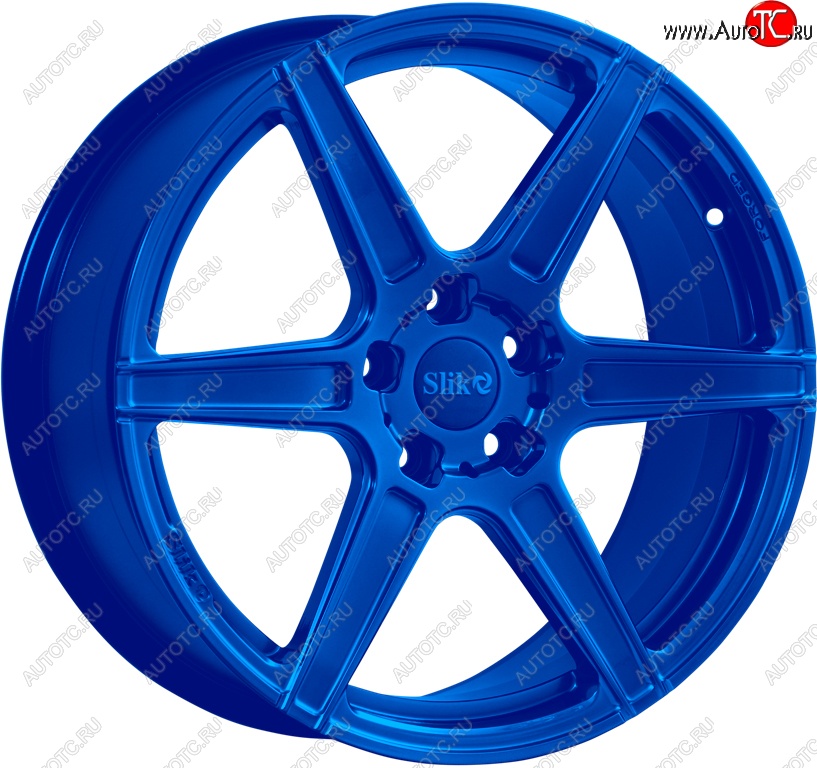 35 499 р. Кованый диск Slik PREMIUM L-832 8.0x18   (Candy синий (Candy BLUE))  с доставкой в г. Керчь