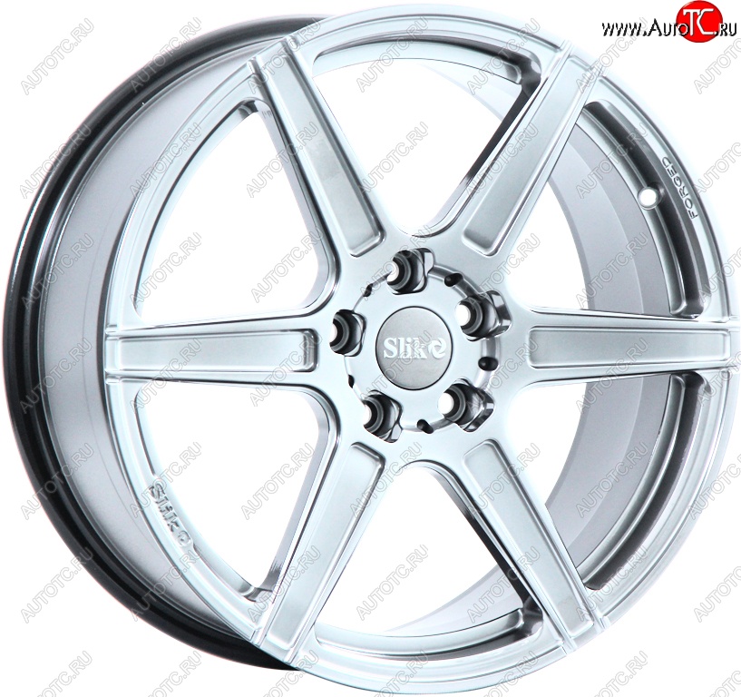 33 199 р. Кованый диск Slik PREMIUM L-832 8.0x18   (Ярко блестящее серебро (HPB))  с доставкой в г. Керчь