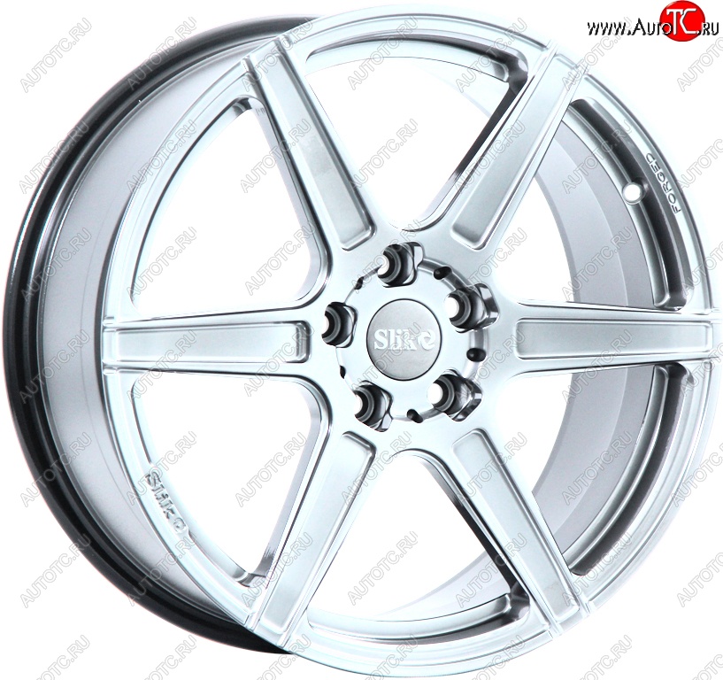33 199 р. Кованый диск Slik PREMIUM L-832 8.5x18   (Ярко блестящее серебро (HPB))  с доставкой в г. Керчь