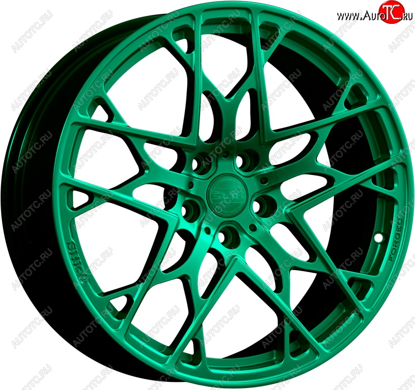35 499 р. Кованый диск Slik PREMIUM L-834 8.5x18   (Candy изумрудно-зеленый (Candy Green))  с доставкой в г. Керчь