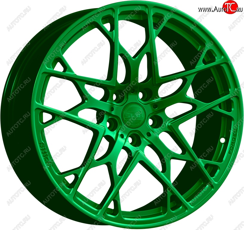 35 499 р. Кованый диск Slik PREMIUM L-834 8.5x18   (Зеленый (GREEEN))  с доставкой в г. Керчь