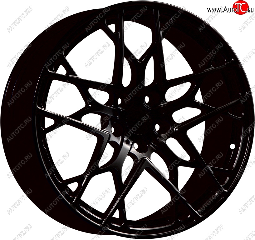 35 499 р. Кованый диск Slik PREMIUM L-834 8.5x18   (Черный глянцевый (BK))  с доставкой в г. Керчь