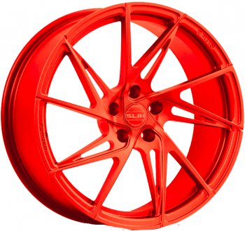 Кованый диск Slik PREMIUM L-836 8.0x18  (RAL 3026 ярко алый (3026))